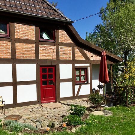 Вилла Fachwerkhaus 4 Birken Rumpshagen Экстерьер фото